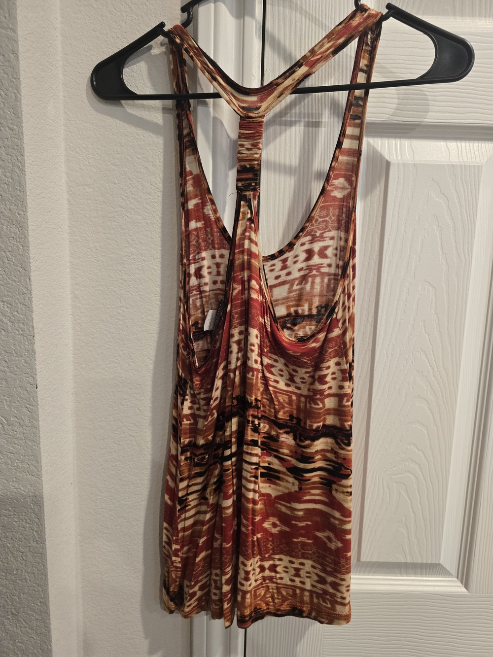 Body Central Rust Multi Boho Racerback Tank - Picture 2 of 4